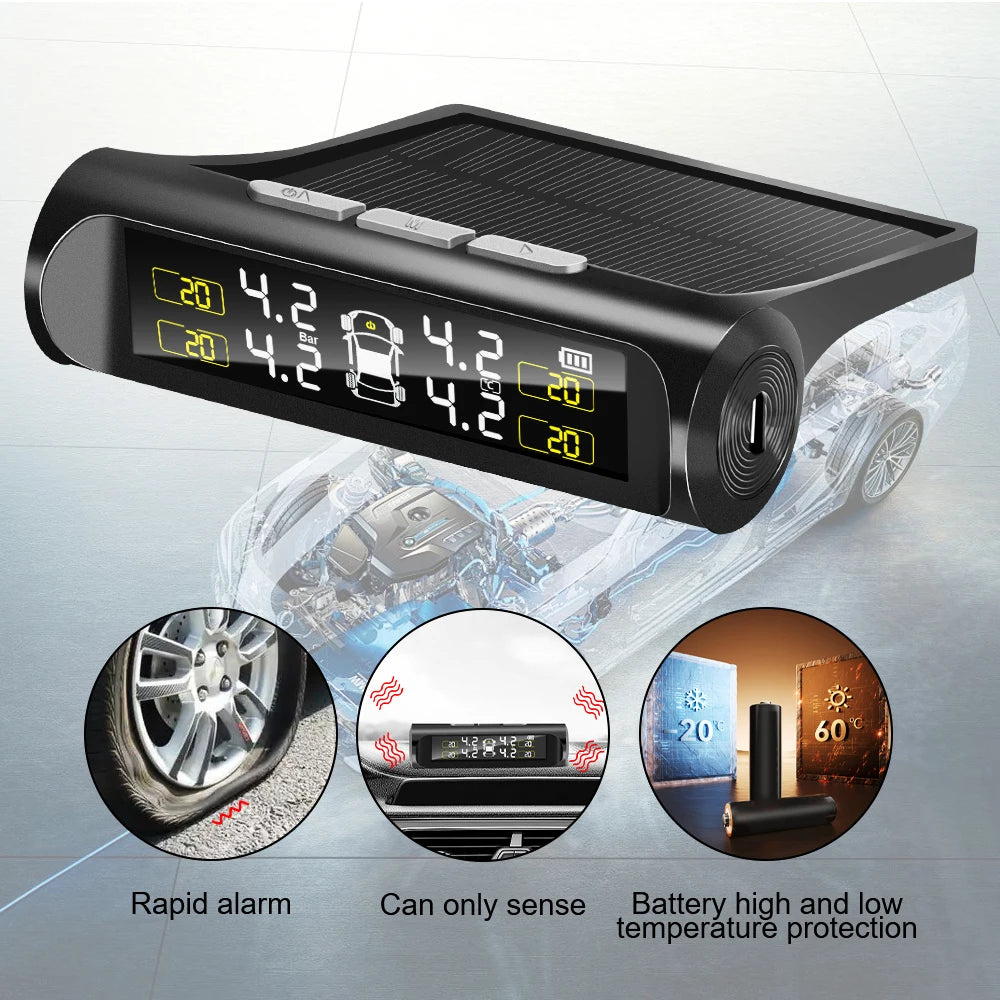 Solar Tire Pressure Monitor