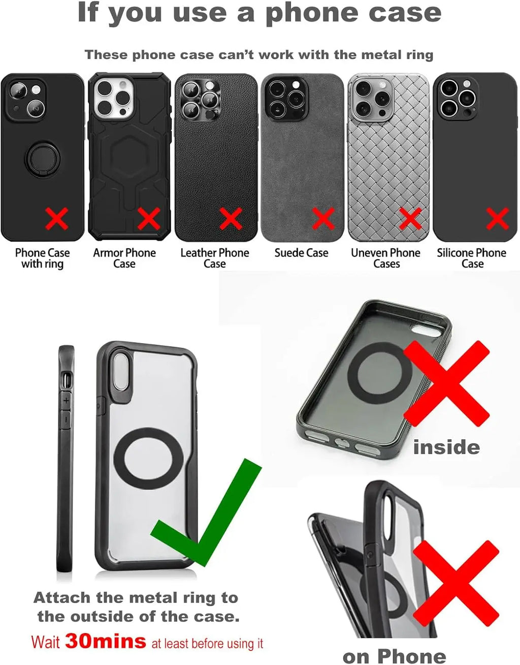 Foldable Vacuum Phone Mount