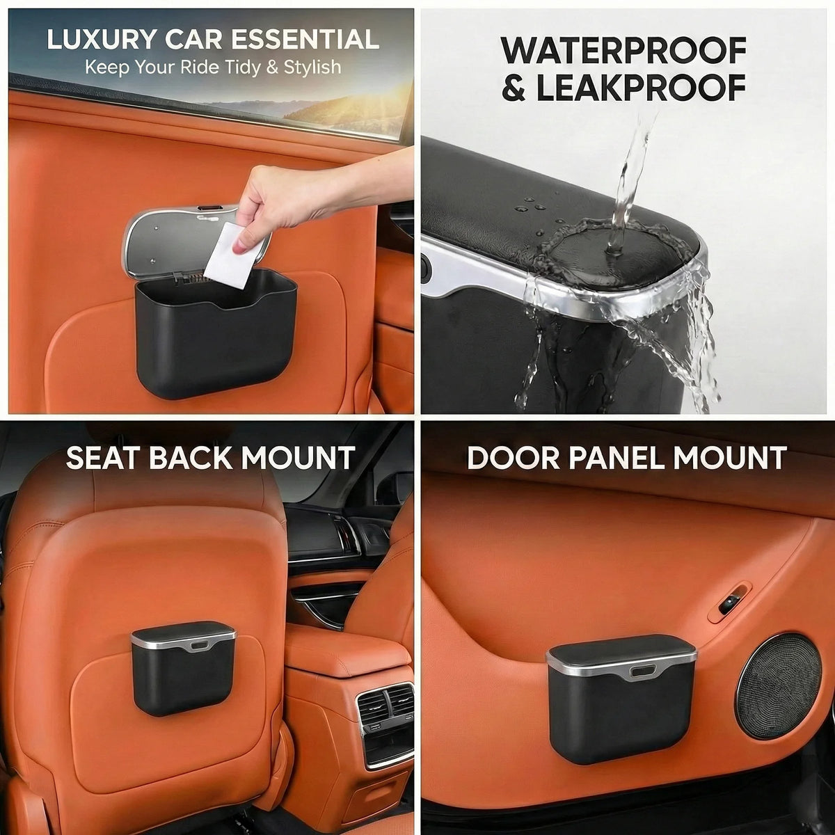 Hanging Car Trash Can