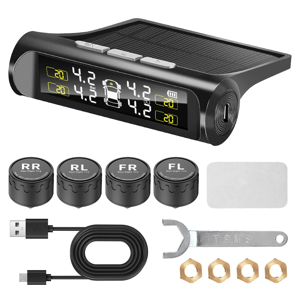 Solar Tire Pressure Monitor