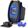 Dual-USB Car Charger Socket