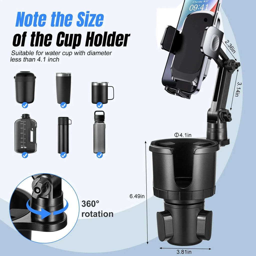 360° Cup Holder Phone Mount