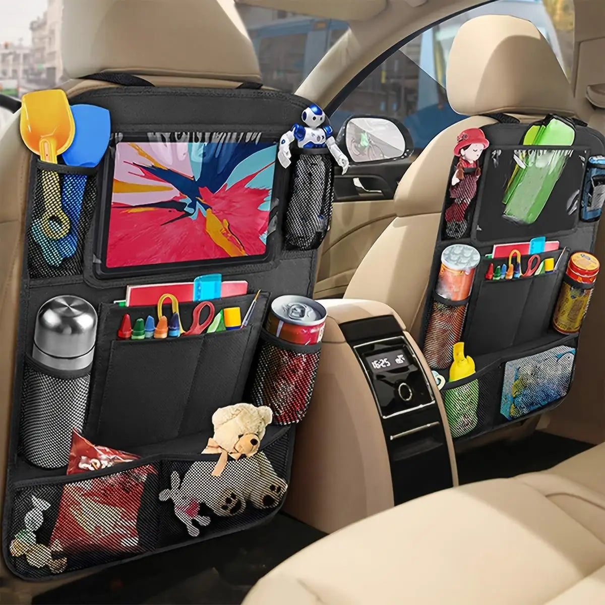 Kids’ Backseat Tablet Organizer