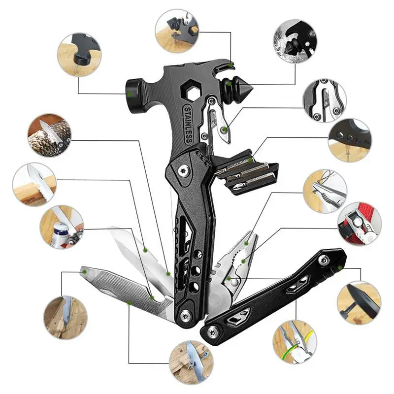 Emergency Glass Breaker & Seatbelt Cutter