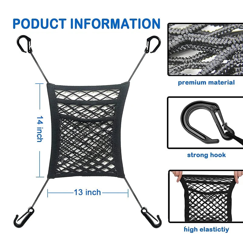 Car Storage Net & Pet Barrier