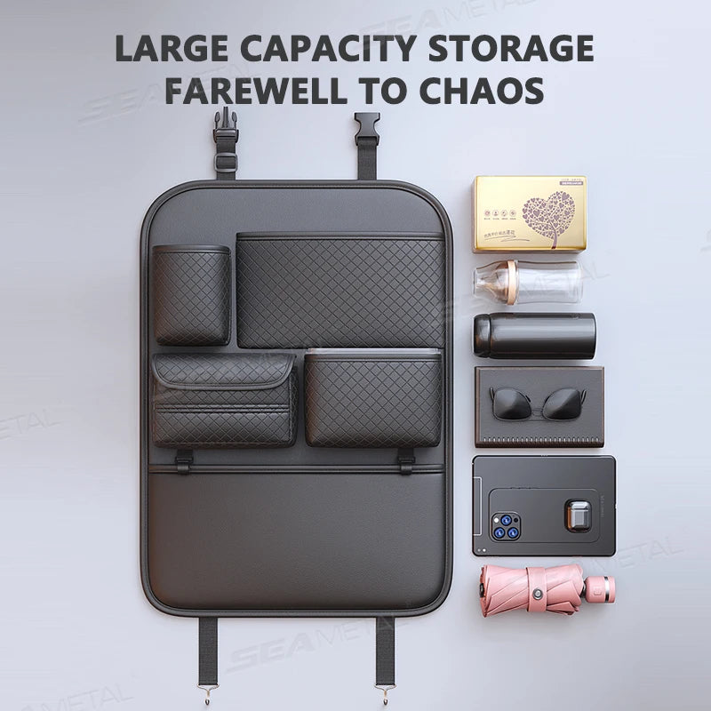 Leather Seatback Organizer