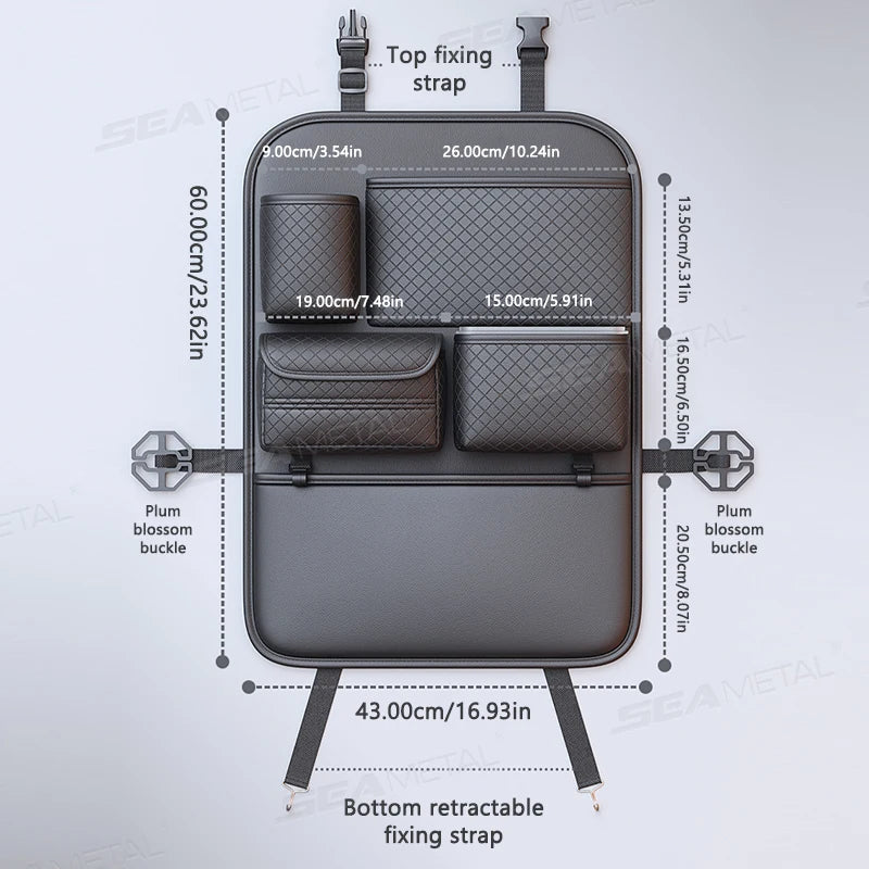 Leather Seatback Organizer