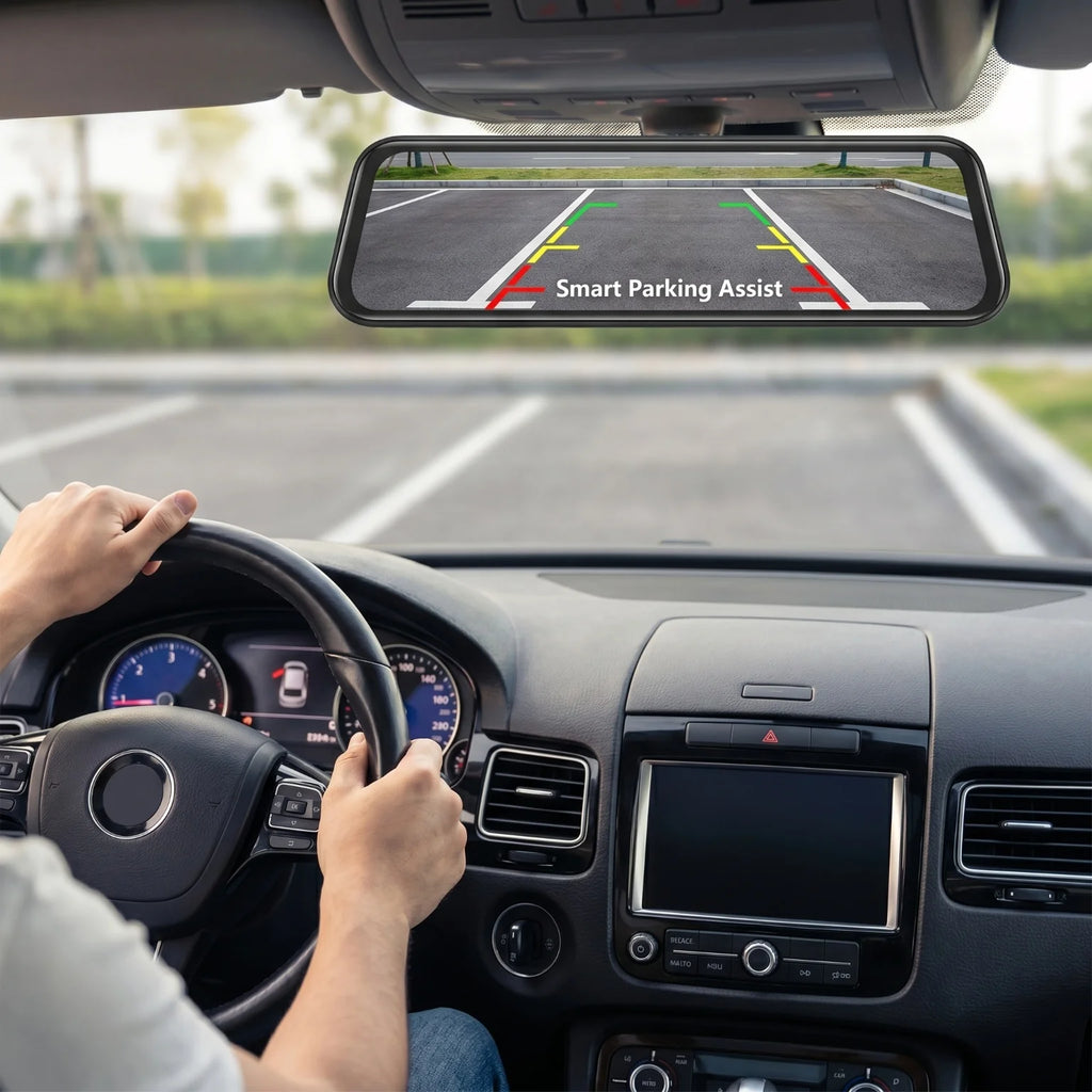 1080P Rearview Mirror Dash Cam