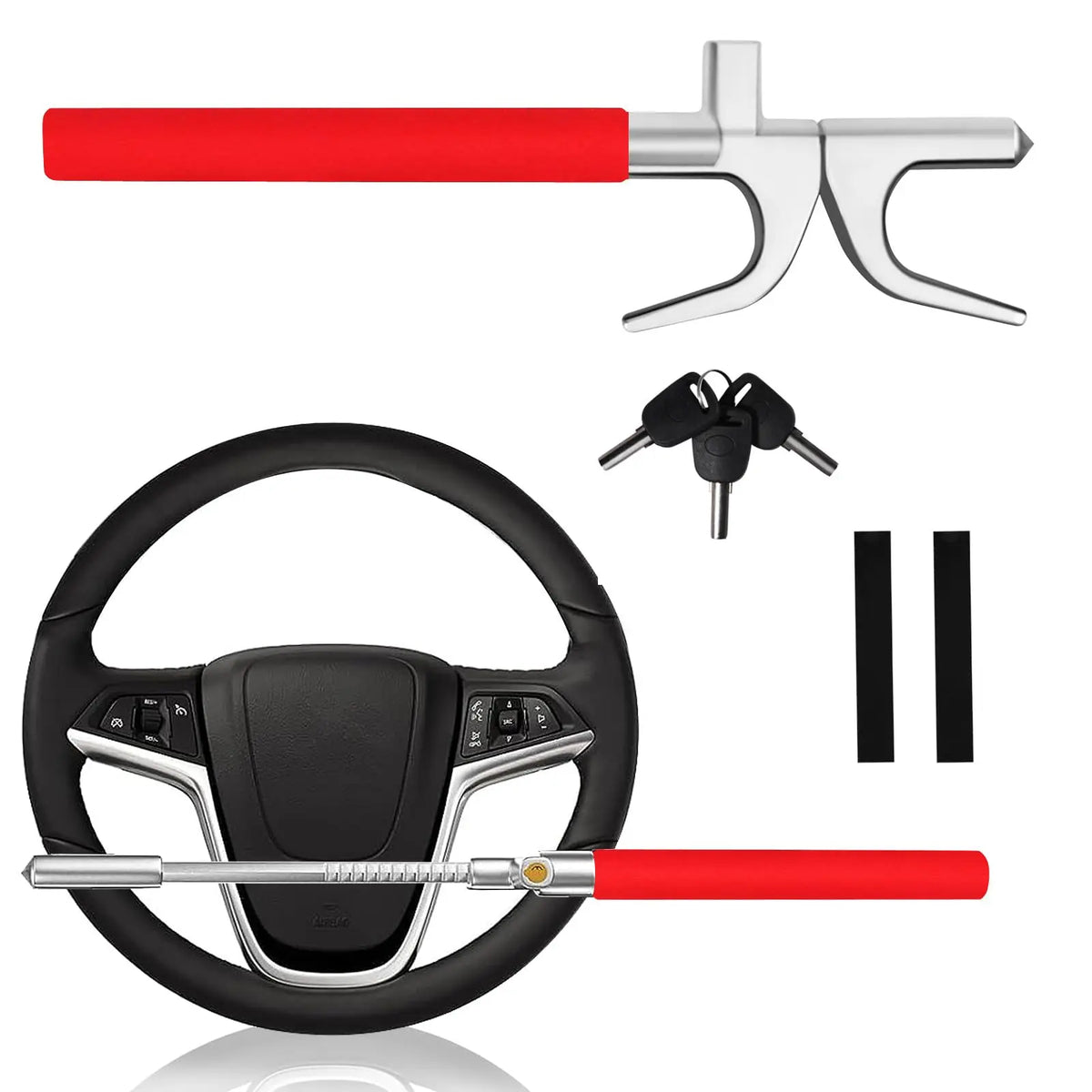 Adjustable Steering Wheel Lock