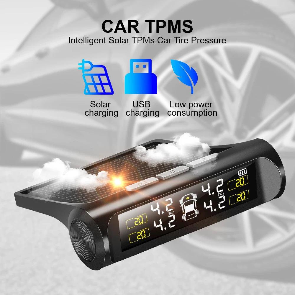 Solar Tire Pressure Monitor