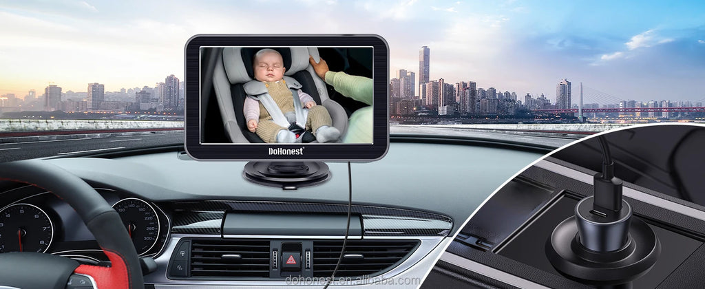 7″ Car Baby Monitor