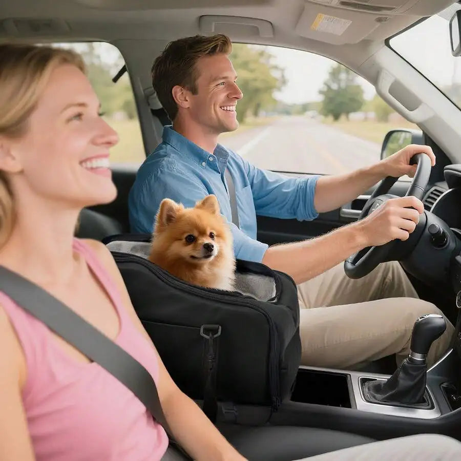 Portable Pet Console Car Seat