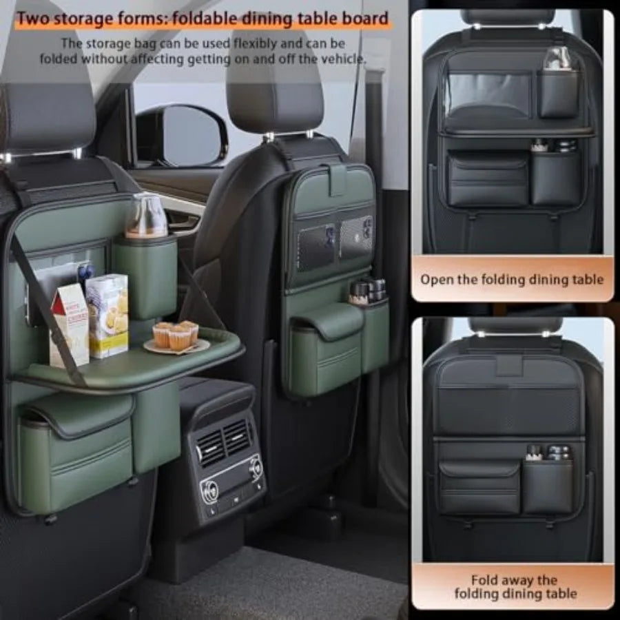 Backseat Organizer with Food Tray
