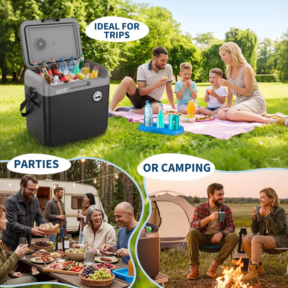 30L Electric Car Cooler & Warmer