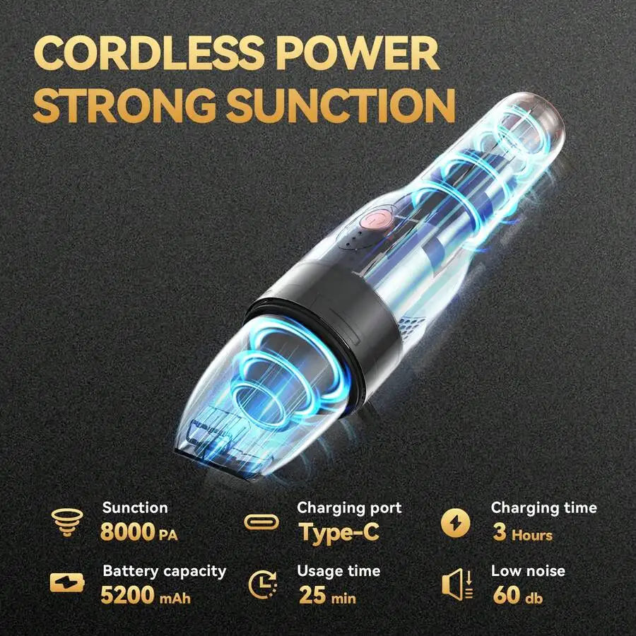 Cordless Handheld Car Vacuum