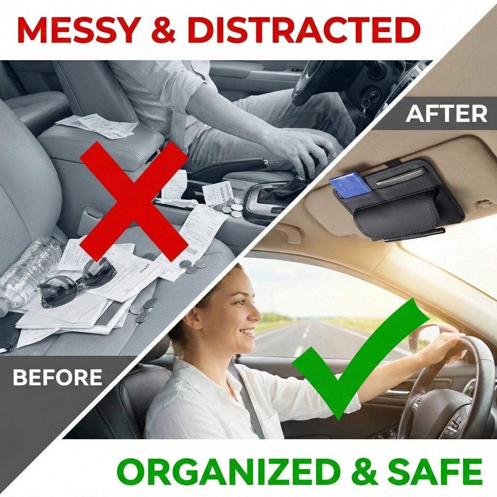 Sun Visor Organizer