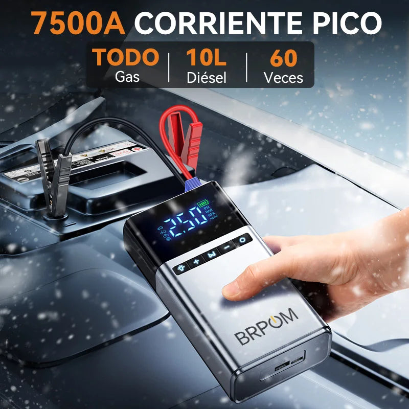 4-in-1 Jump Starter & Air Compressor