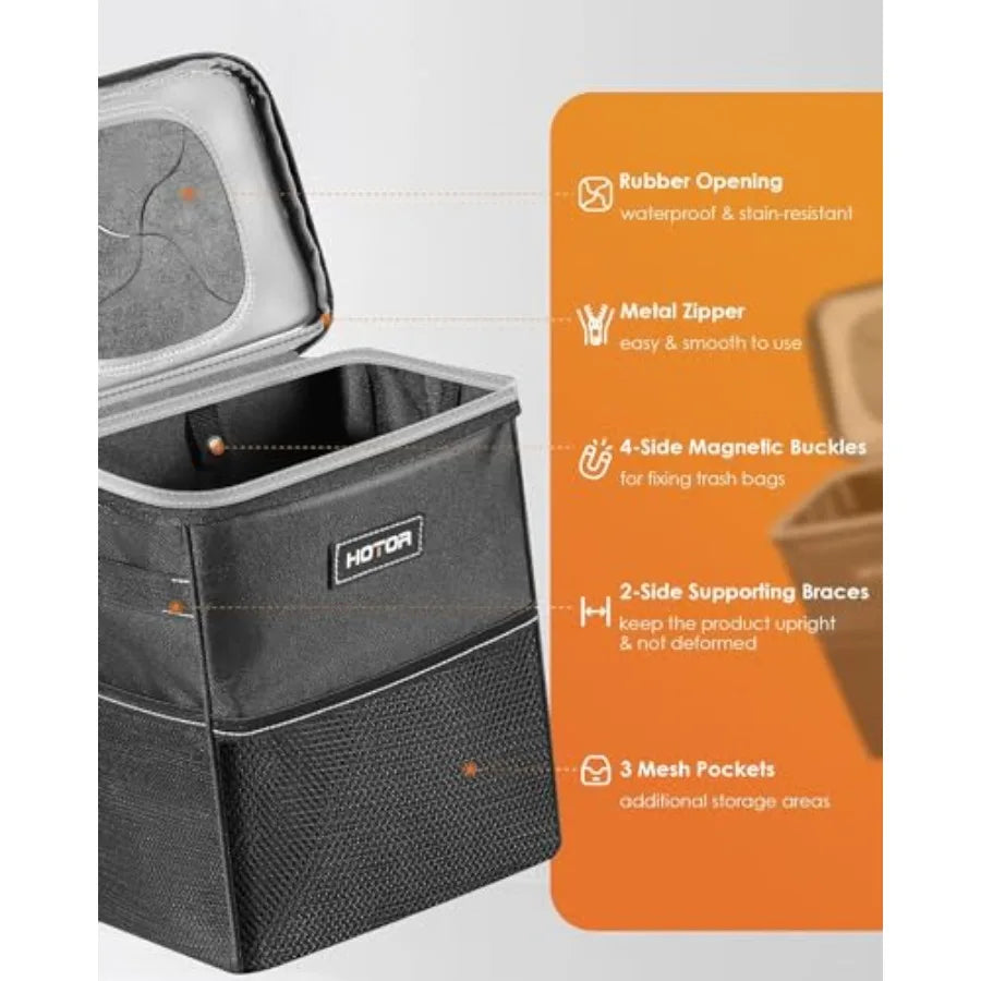 Leakproof Car Trash Can