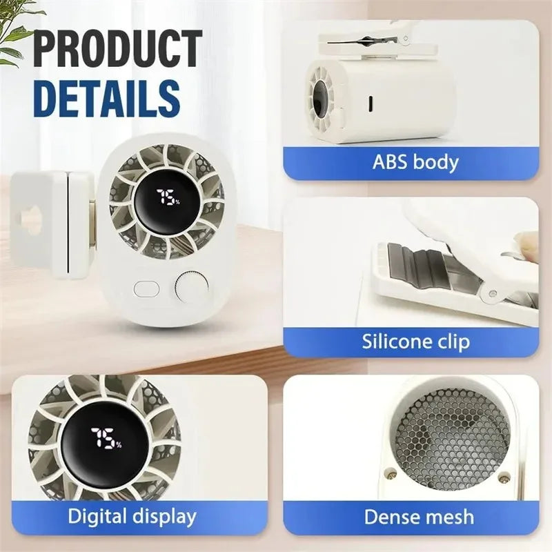 360° Rechargeable Car Fan