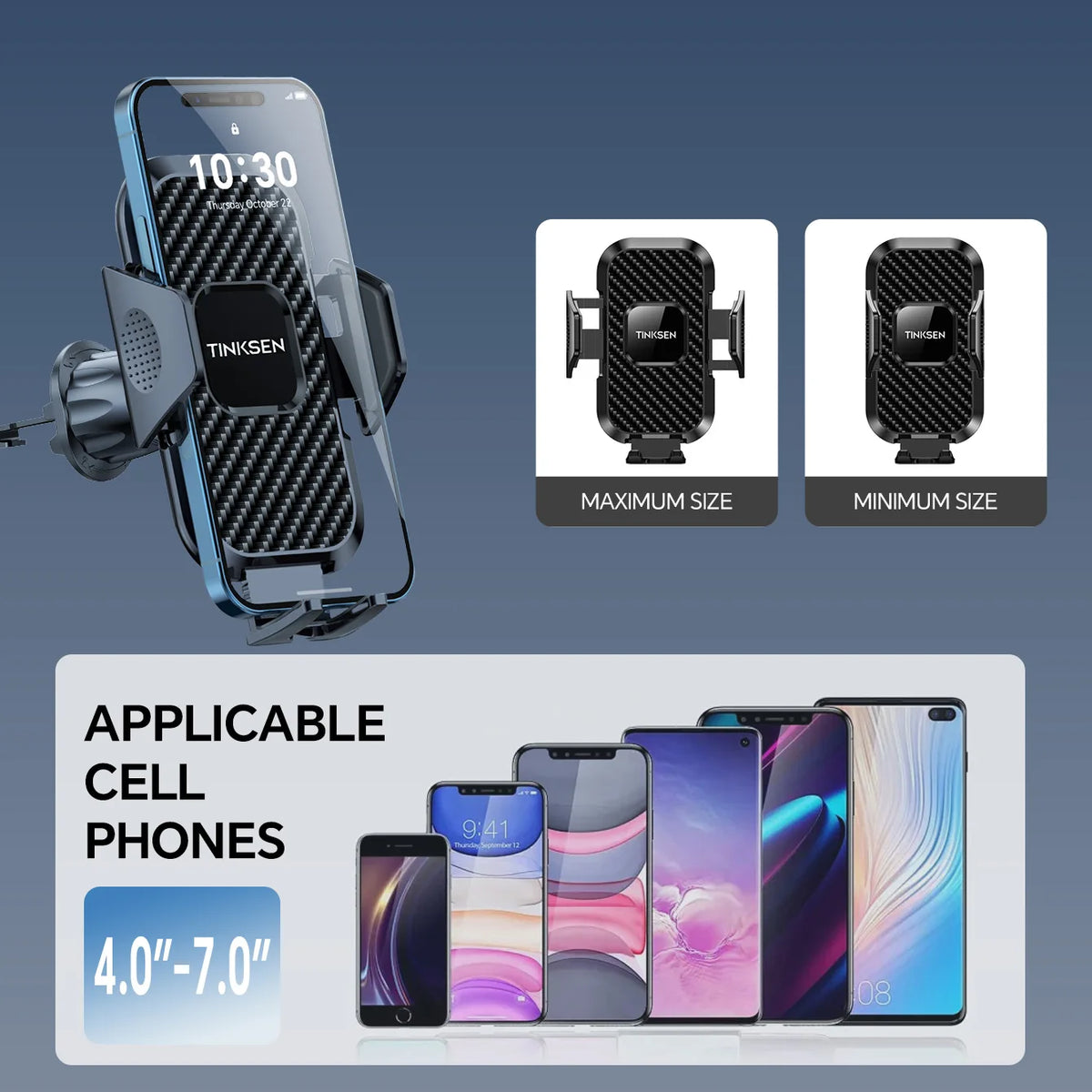 TINKSEN Dashboard Phone Holder