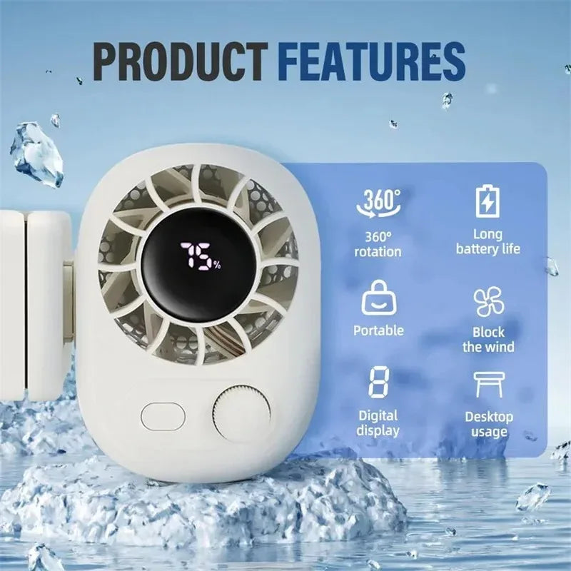 360° Rechargeable Car Fan