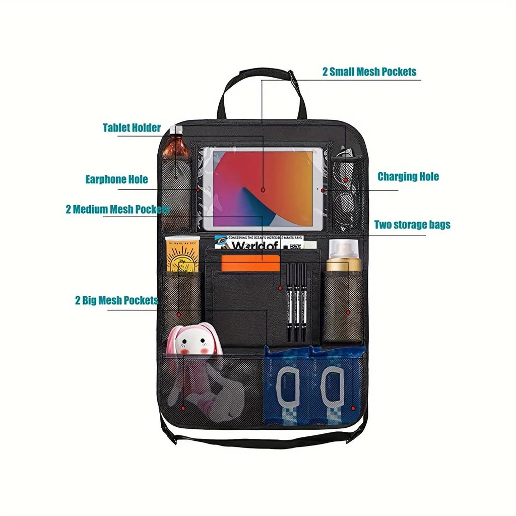 Kids’ Backseat Tablet Organizer