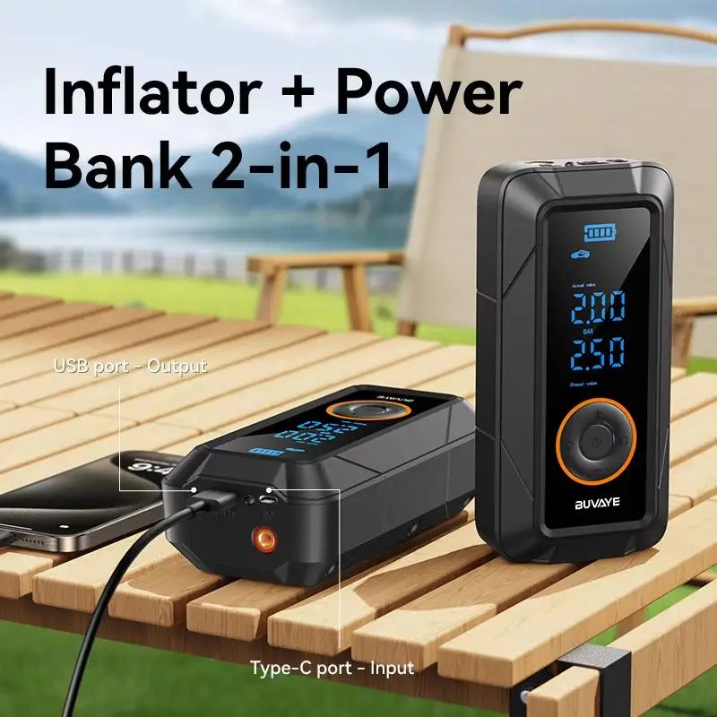 150 PSI Portable Tire Inflator