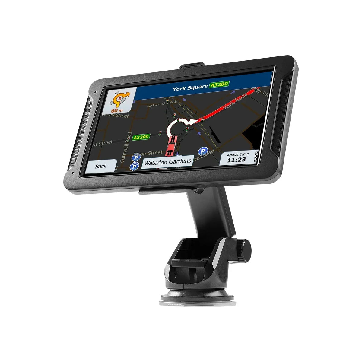 7″ GPS Navigator with Dash Cam