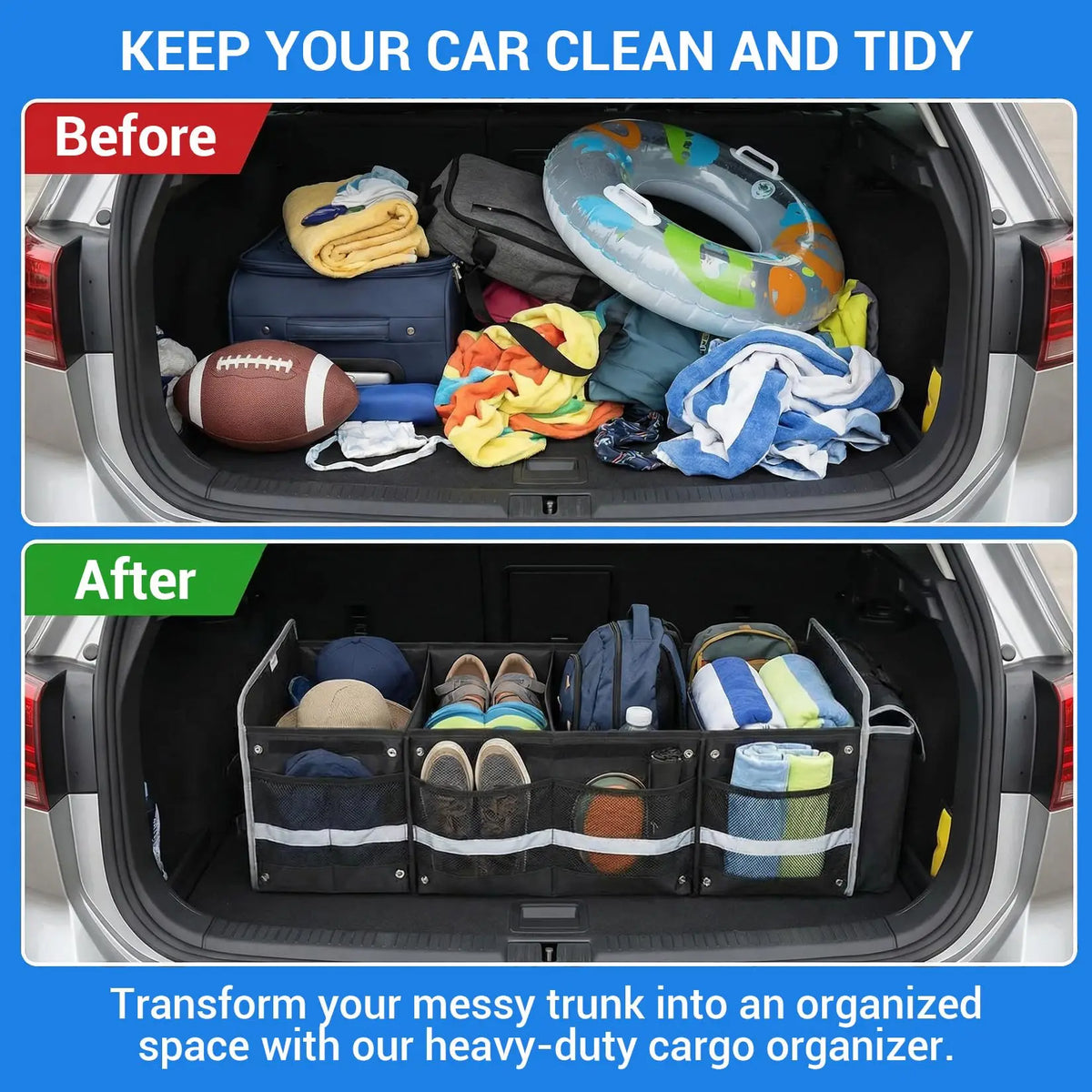 Foldable Trunk Organizer