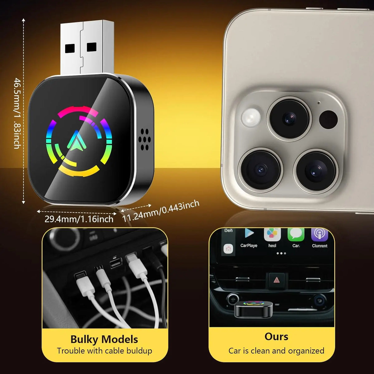 Wireless CarPlay Adapter