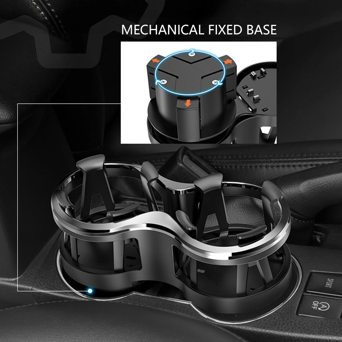 2-in-1 Cup Holder Expander
