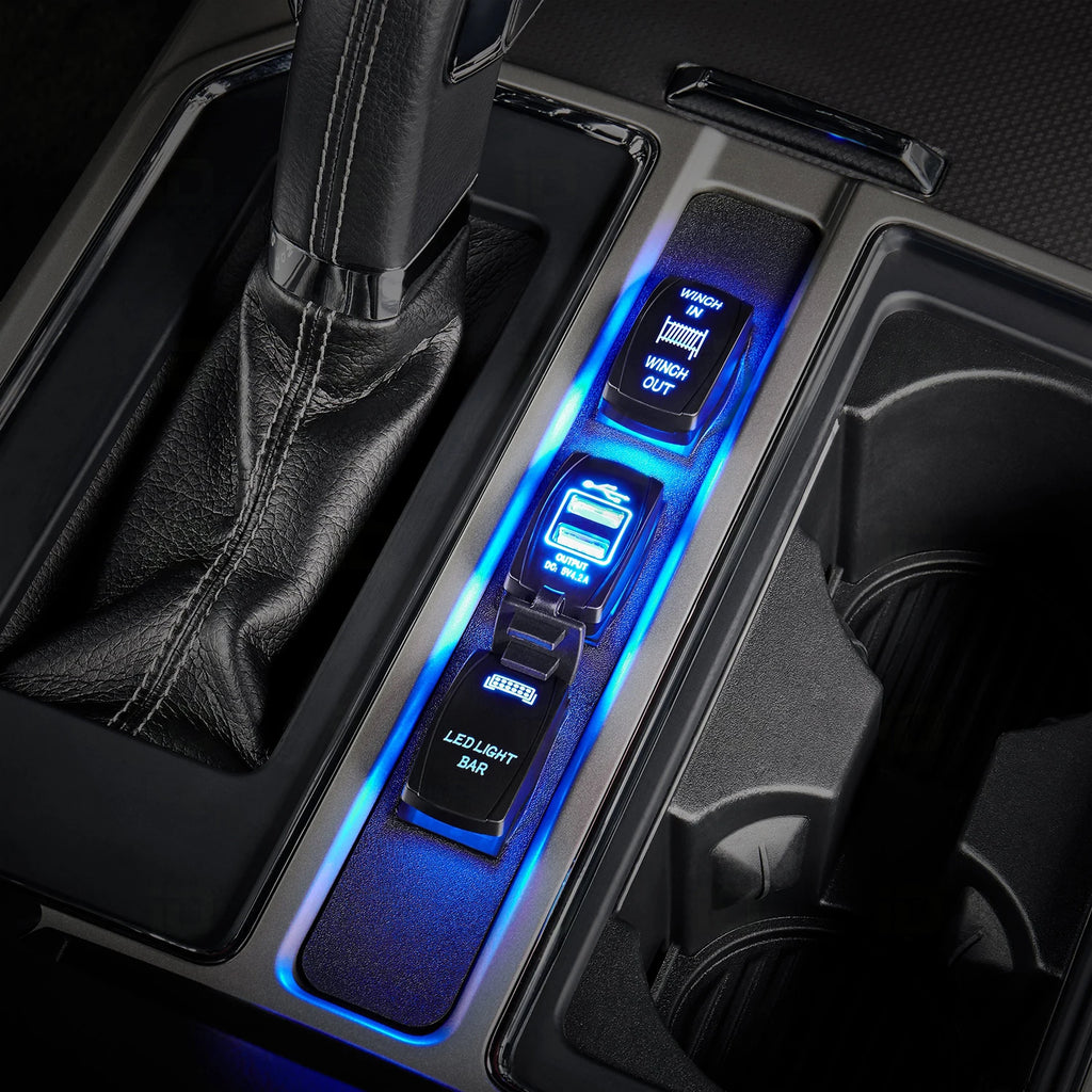 Dual-USB Car Charger Socket