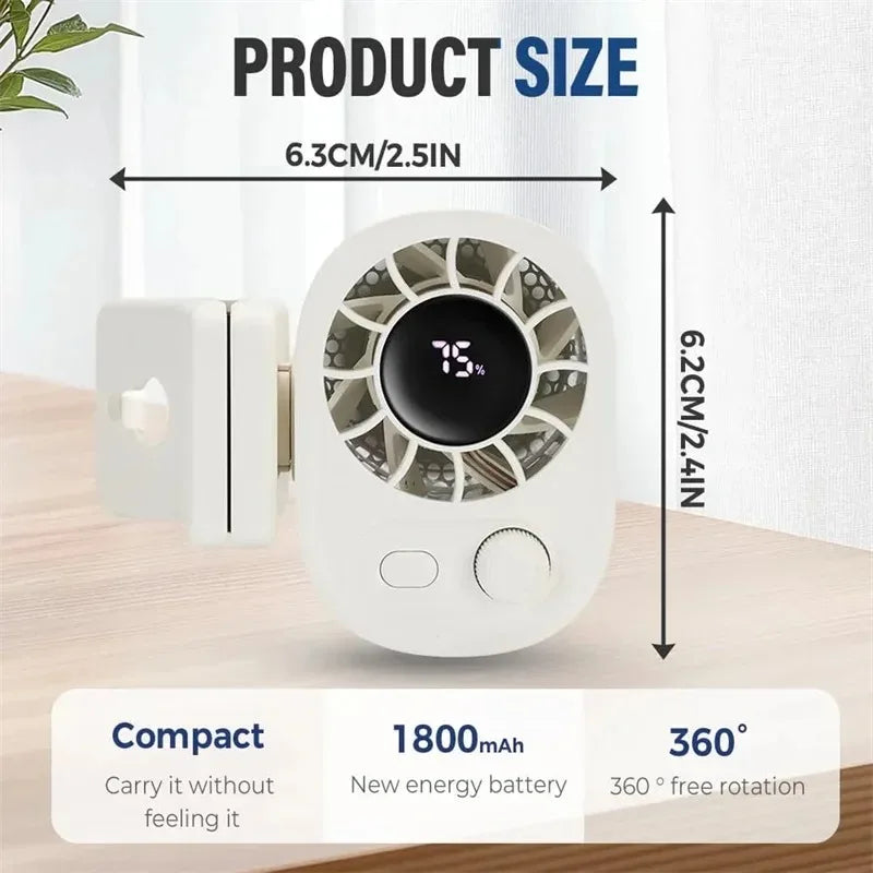 360° Rechargeable Car Fan