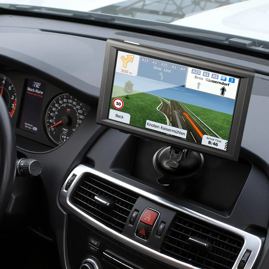 9″ GPS Navigator with Dash Cam