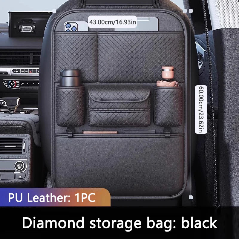 Leather Seatback Organizer