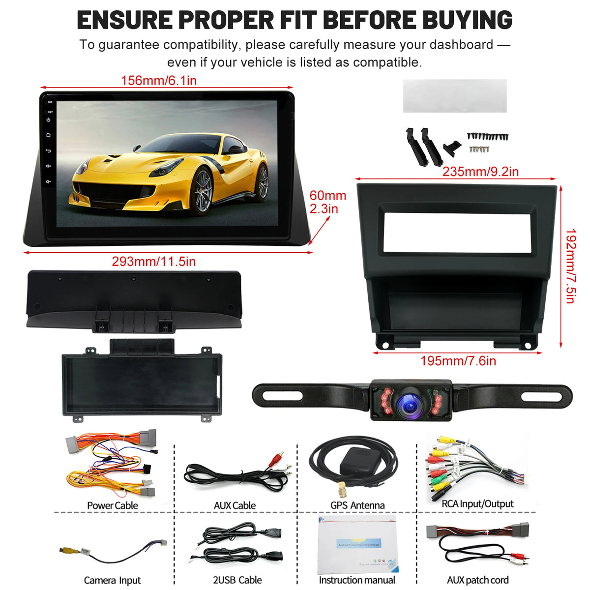 10″ Android Car Stereo