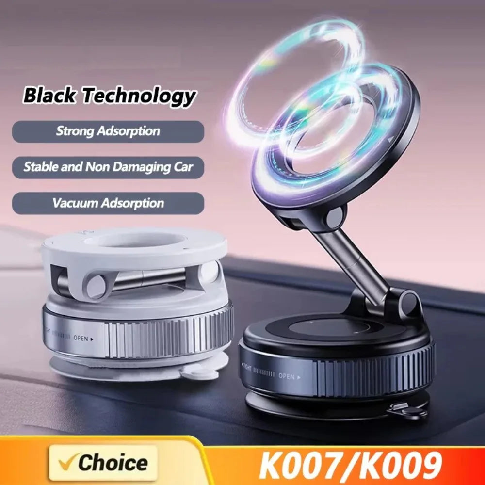 Vacuum Magnetic Phone Holder