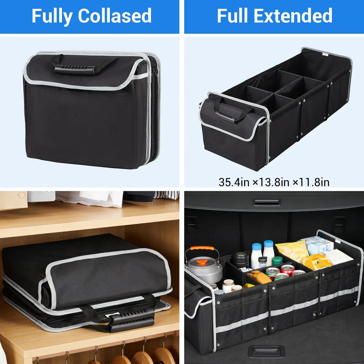Foldable Trunk Organizer