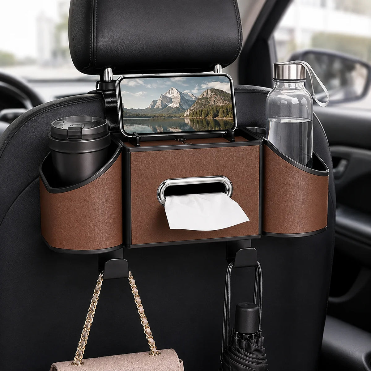 Multifunctional Backseat Organizer