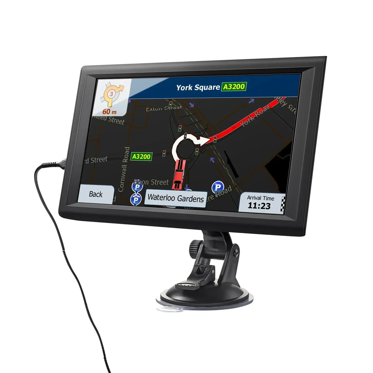 9″ GPS Navigator with Dash Cam