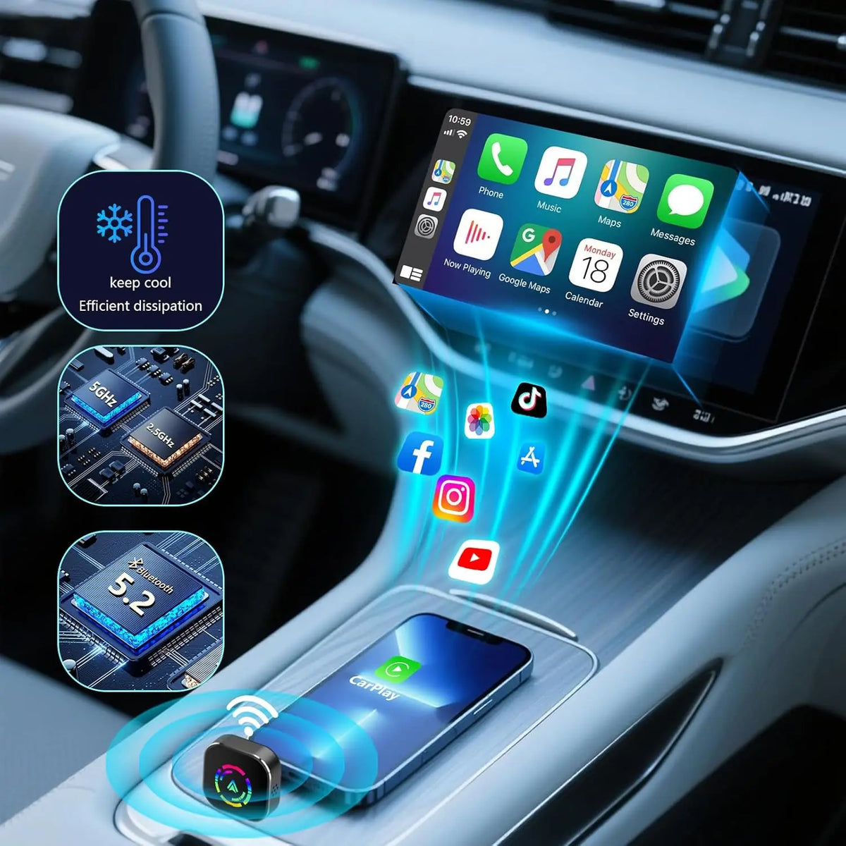 Wireless CarPlay Adapter