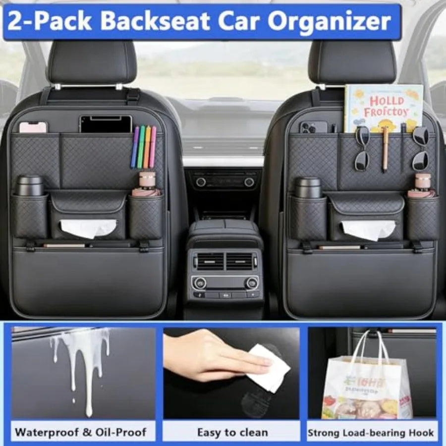 Hanging Backseat Organizers – 2 Pack