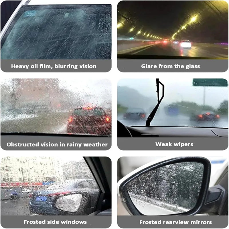 Car Glass Oil Film Remover