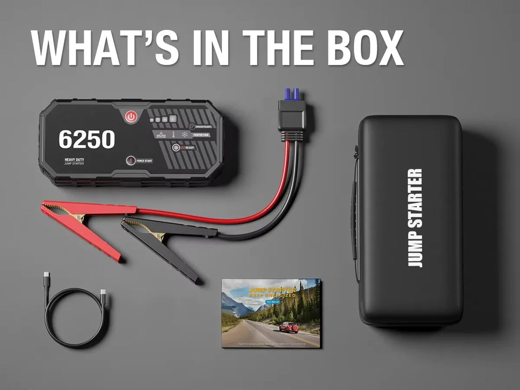 6000A Portable Jump Starter