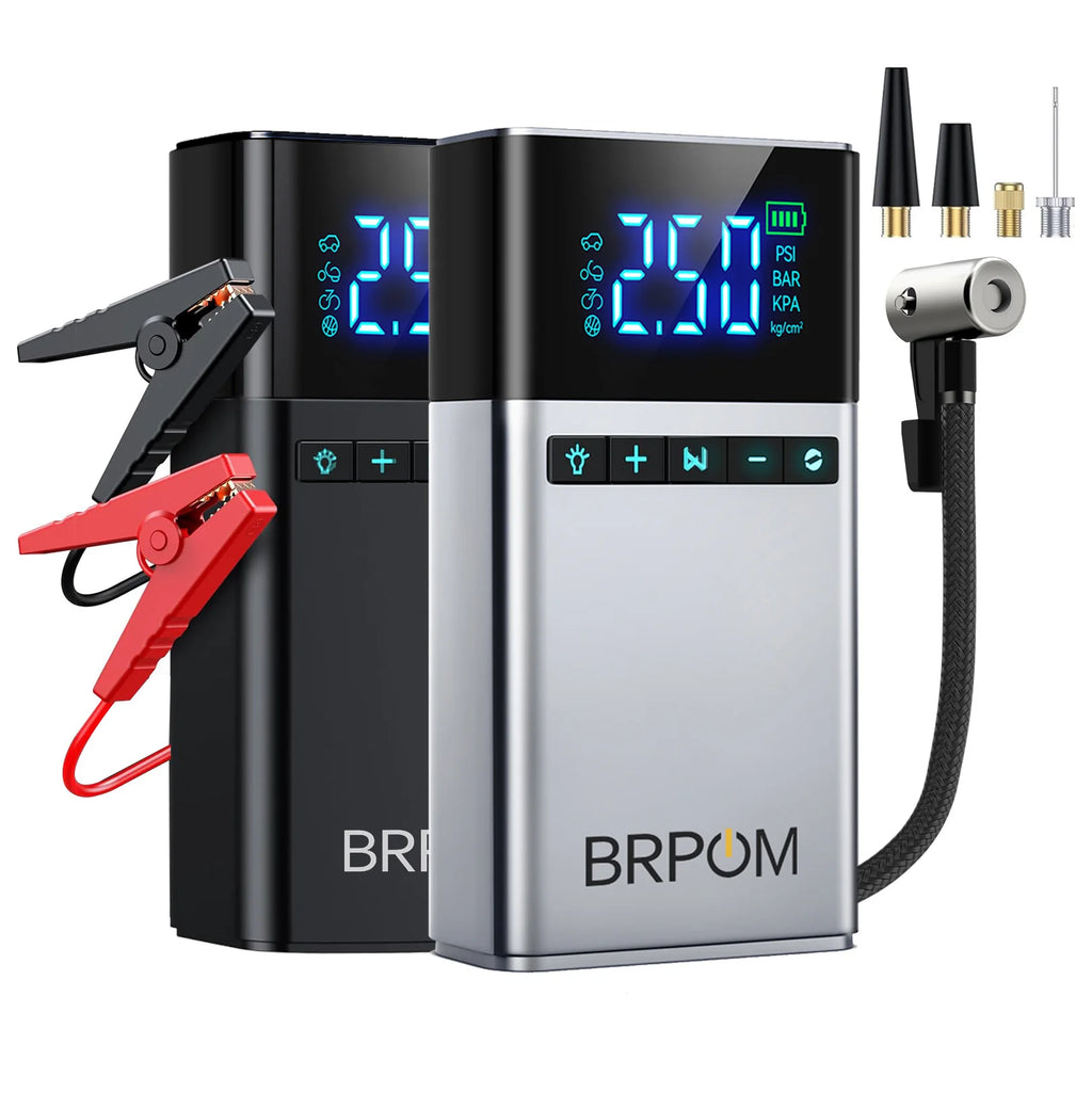 4-in-1 Jump Starter & Air Compressor