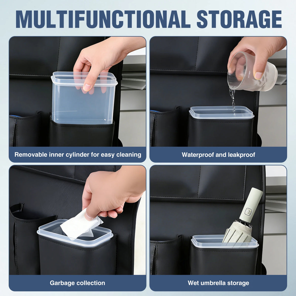 Nilight Foldable Tray Organizer