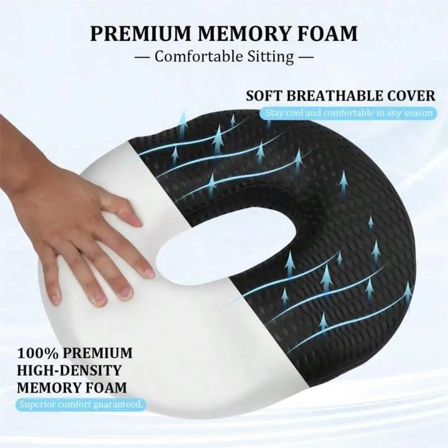 Memory Foam Donut Seat Cushion