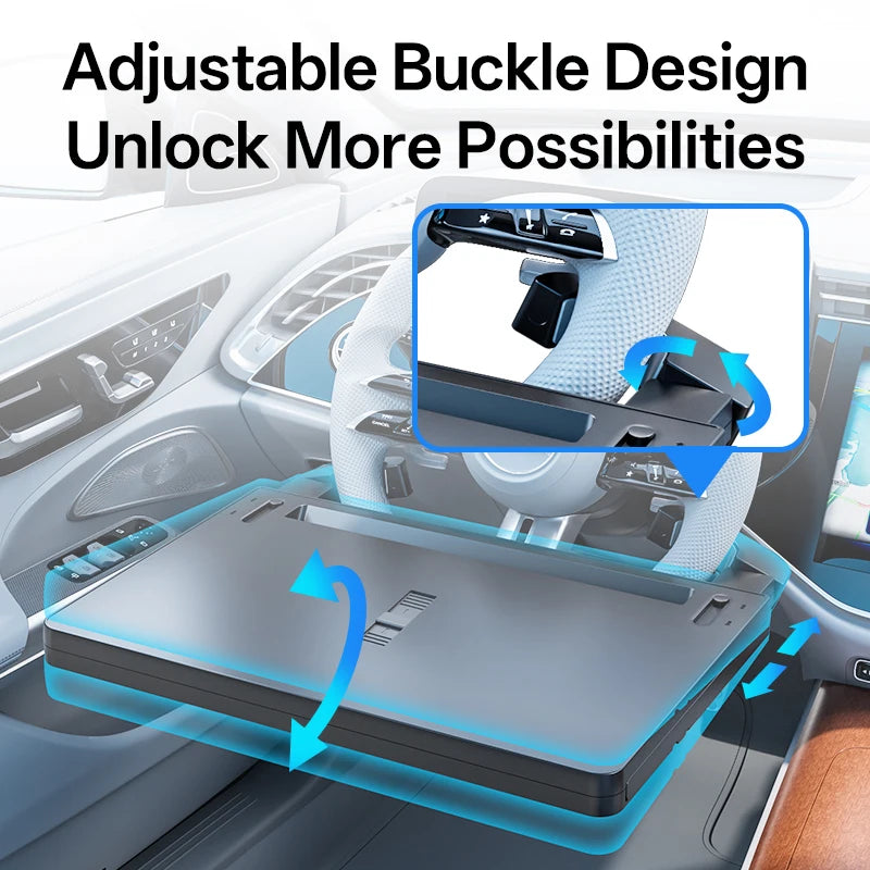 Steering Wheel Laptop Tray