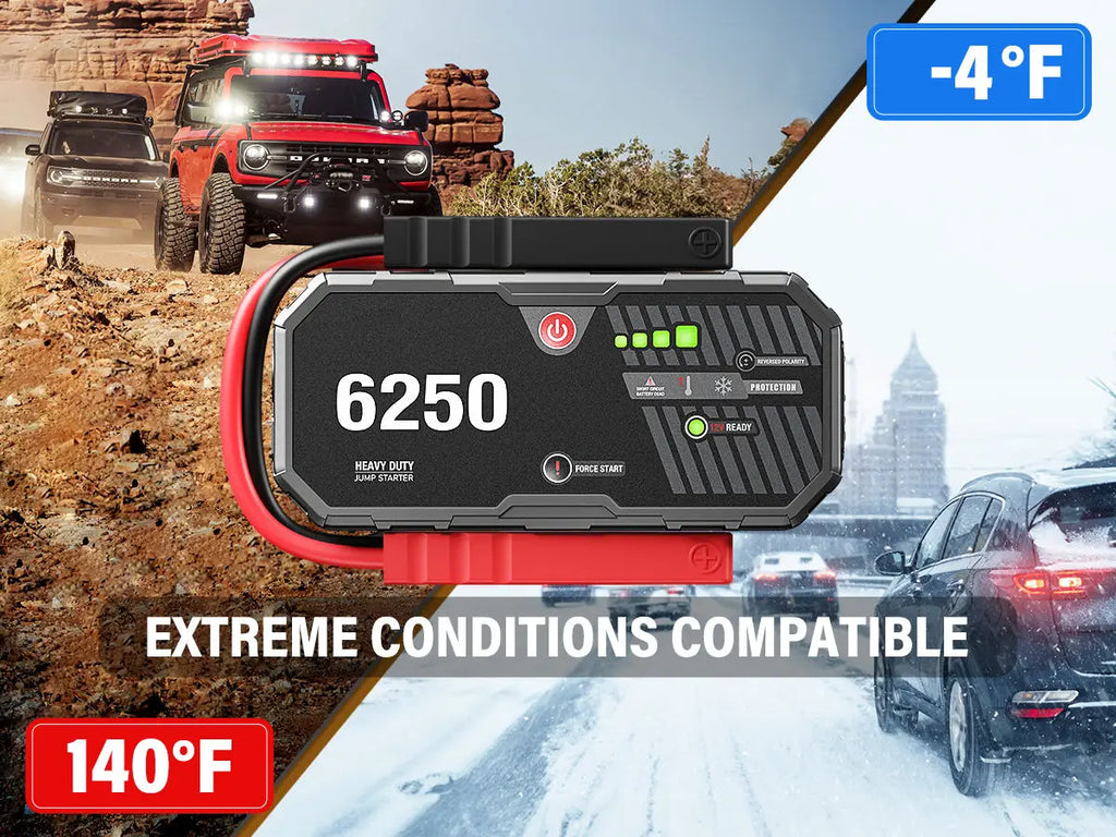 6000A Portable Jump Starter