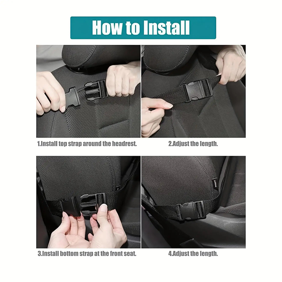 Kids’ Backseat Tablet Organizer